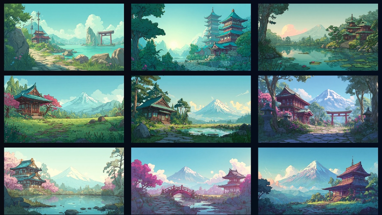Media 1 for listing AC - Japanese Landscapes Scenery