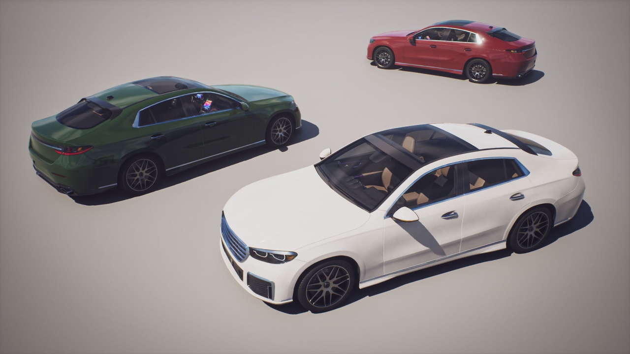 Media 1 for listing Luxury Sedan (Driveable)