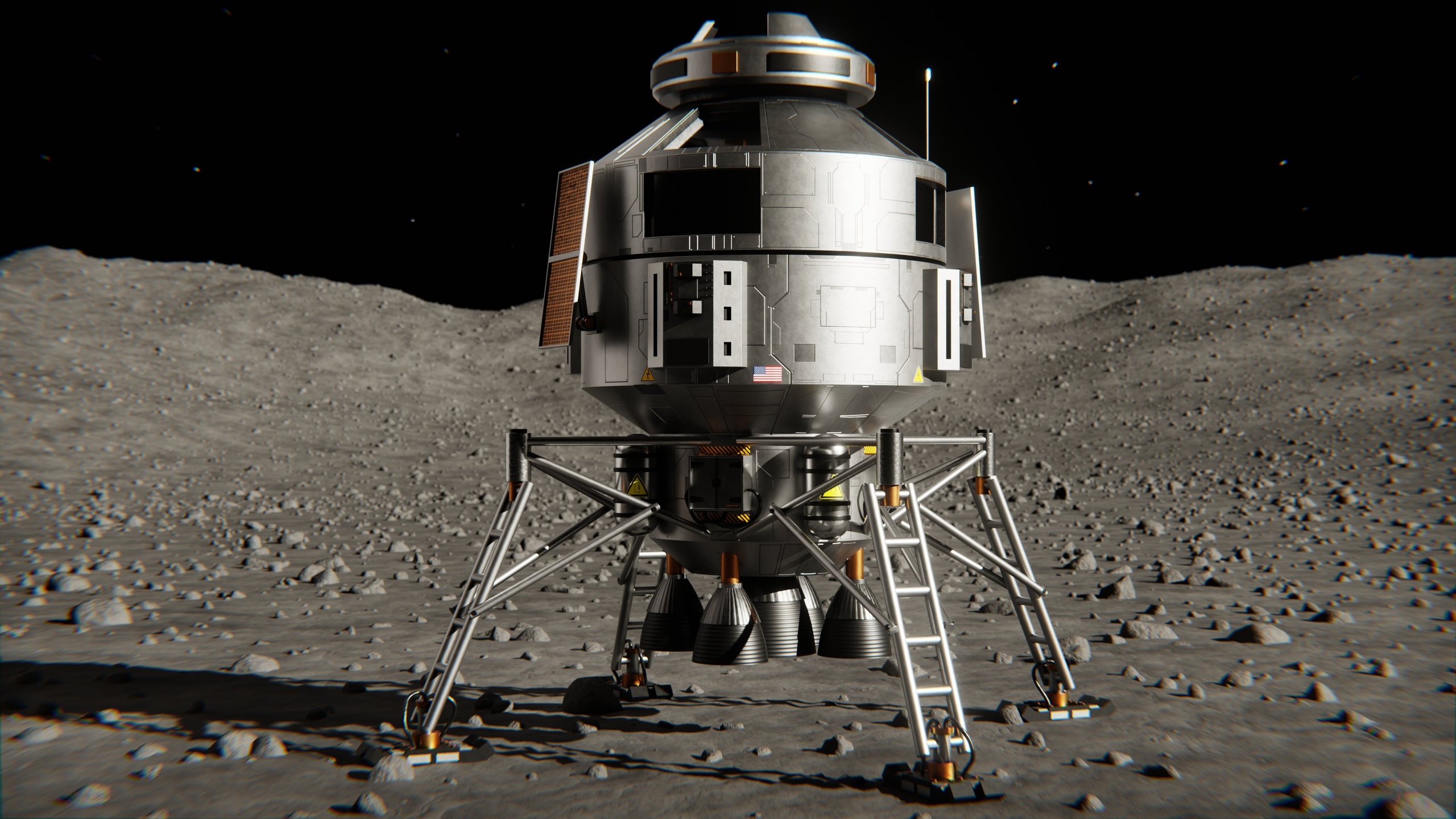 Media 1 for listing Sci-Fi Lunar Lander