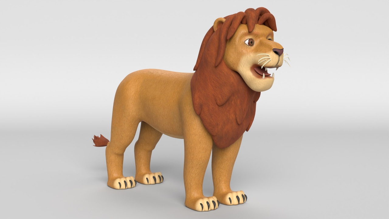 Media 1 for listing Cartoon Lion