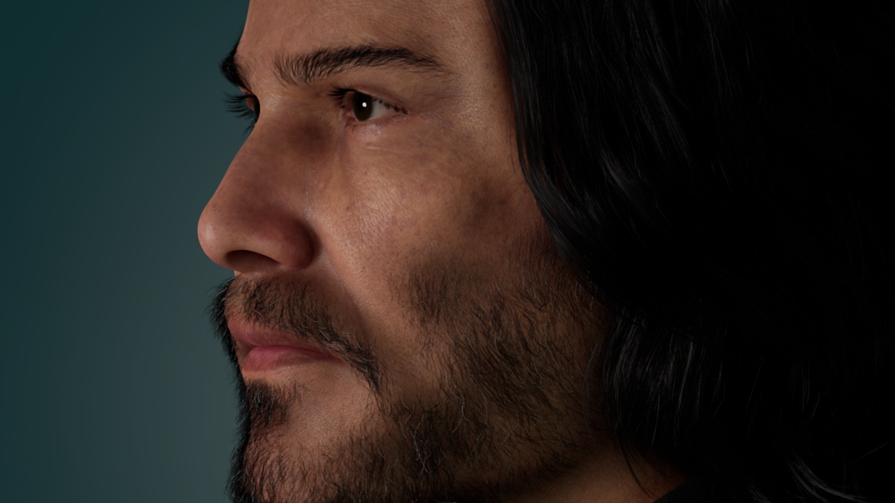 Media 1 for listing The Assassin (Keanu Reeves) │ Metahuman