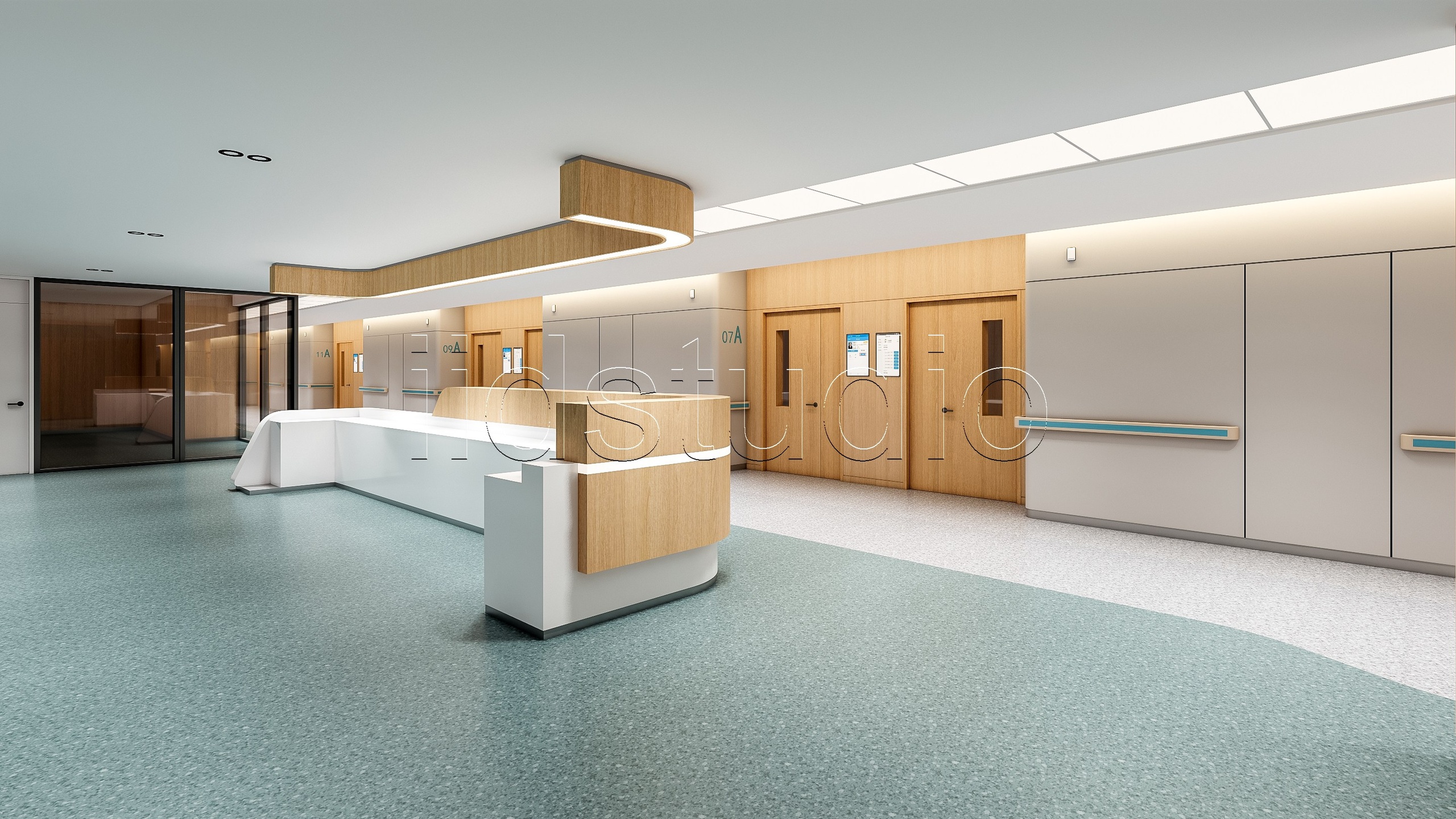 Media 1 for listing Hospital corridor Nurses station 3