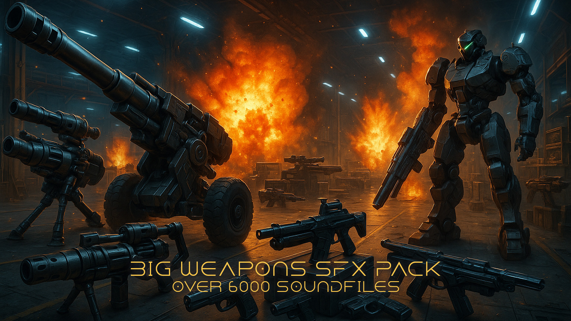 Big Weapons SFX Pack | Fab