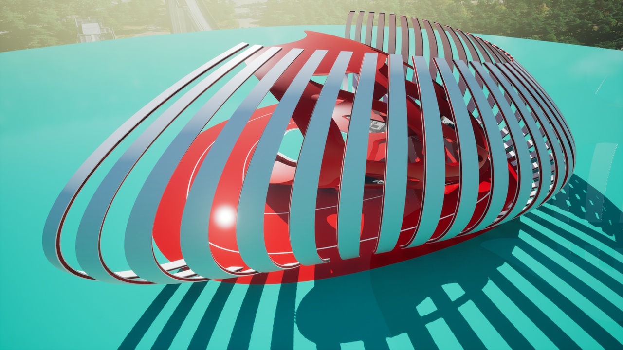 Media 1 for listing Futuristic Virtual Set Design