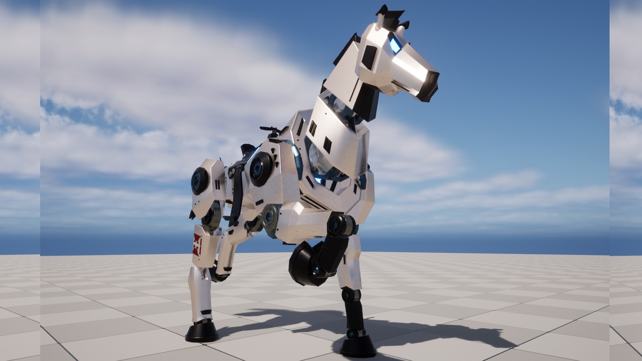 Media 1 for listing Steed - Robot Horse Mount