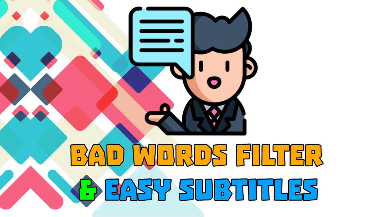 Media 1 for listing AI Based Bad Words Filter & Easy Subtitles