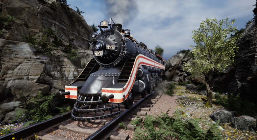 Steam locomotive | Fab