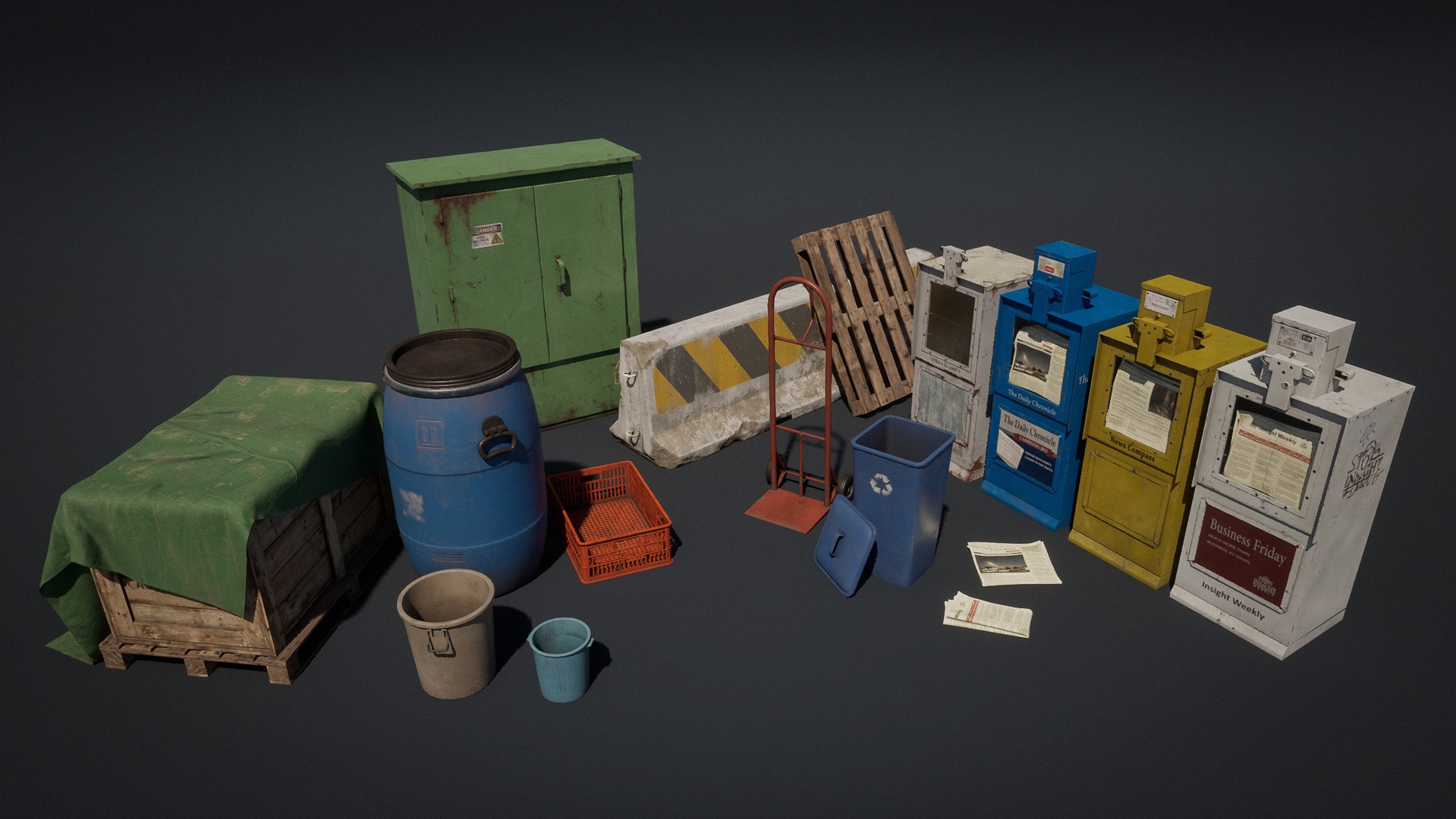 Media 1 for listing Street Props Pack