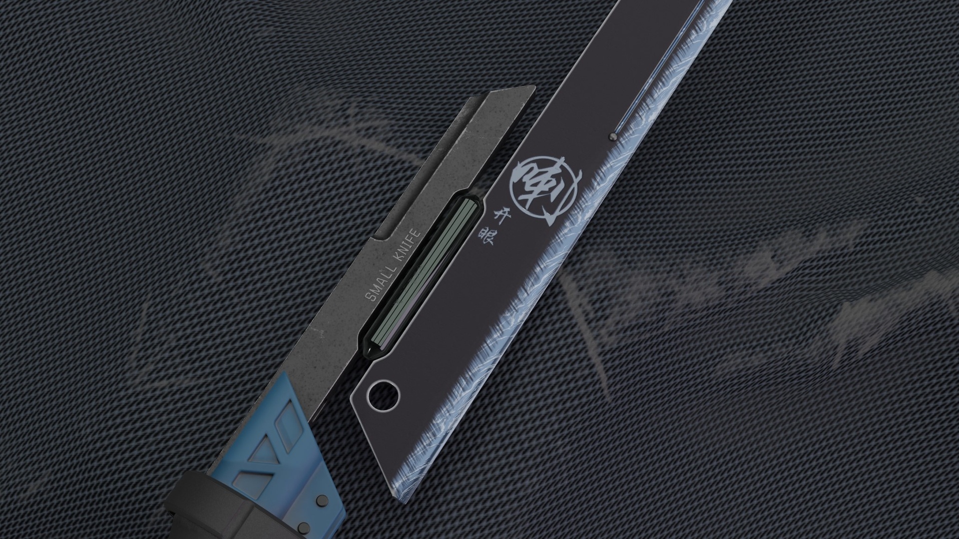 Media 1 for listing Punk sci-fi Chinese dagger