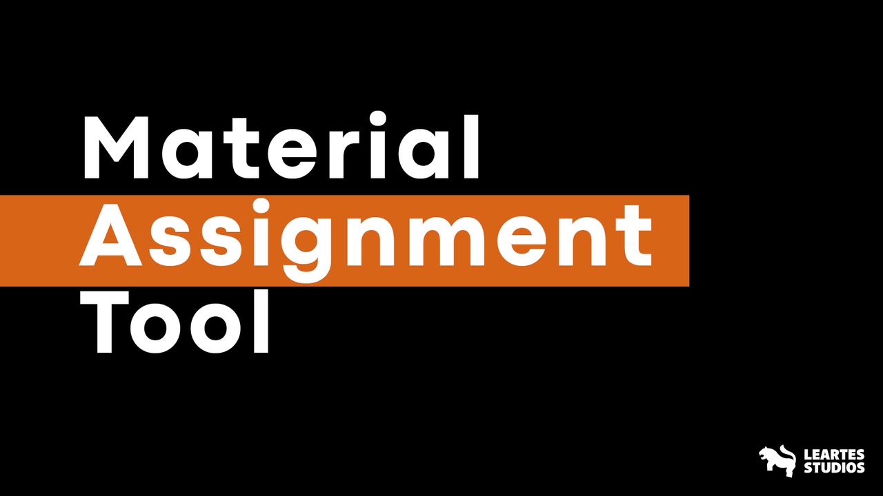 Media 1 for listing Material Assignment Tool ( Materiall Assignmentt Tooll Materialed Tooled )