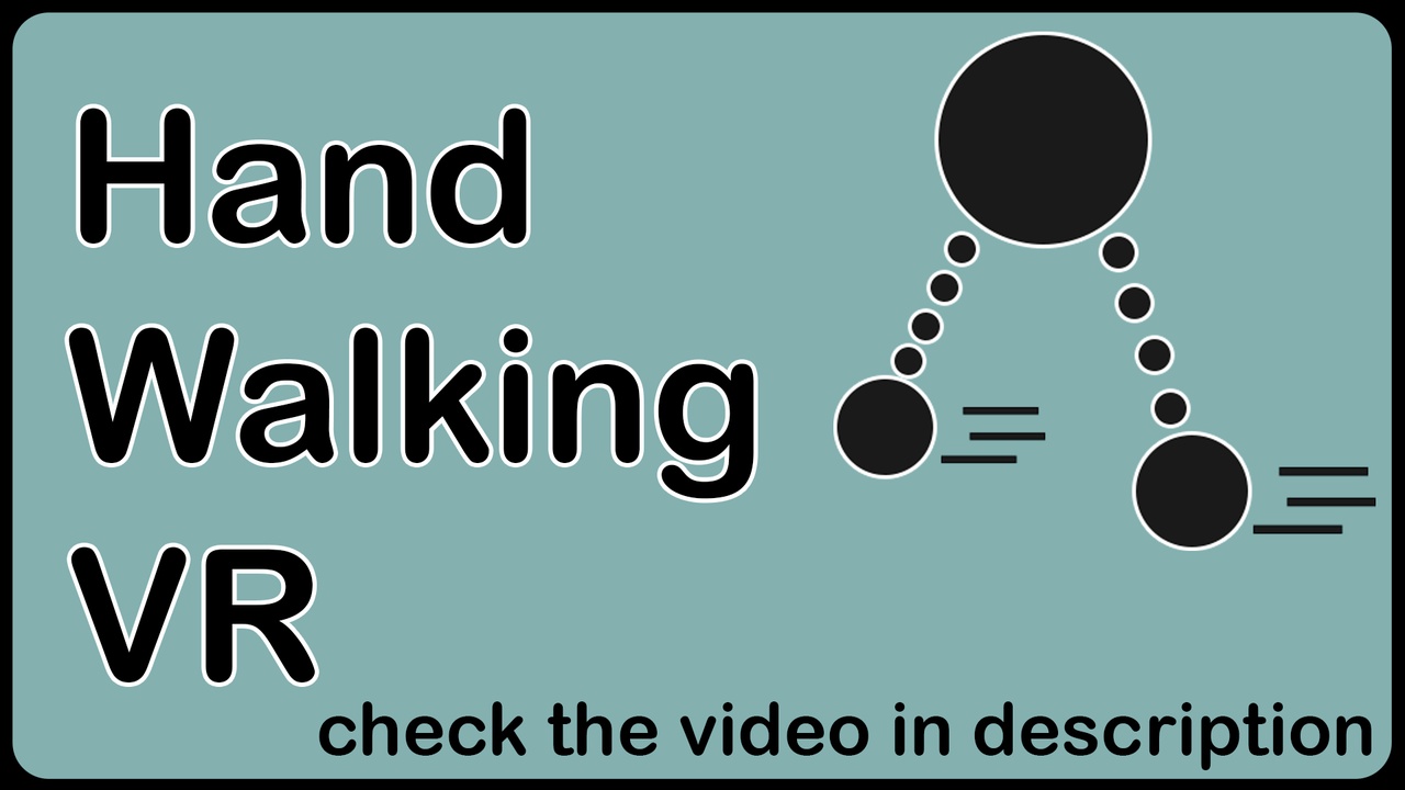 Media 1 for listing Hand Walking VR