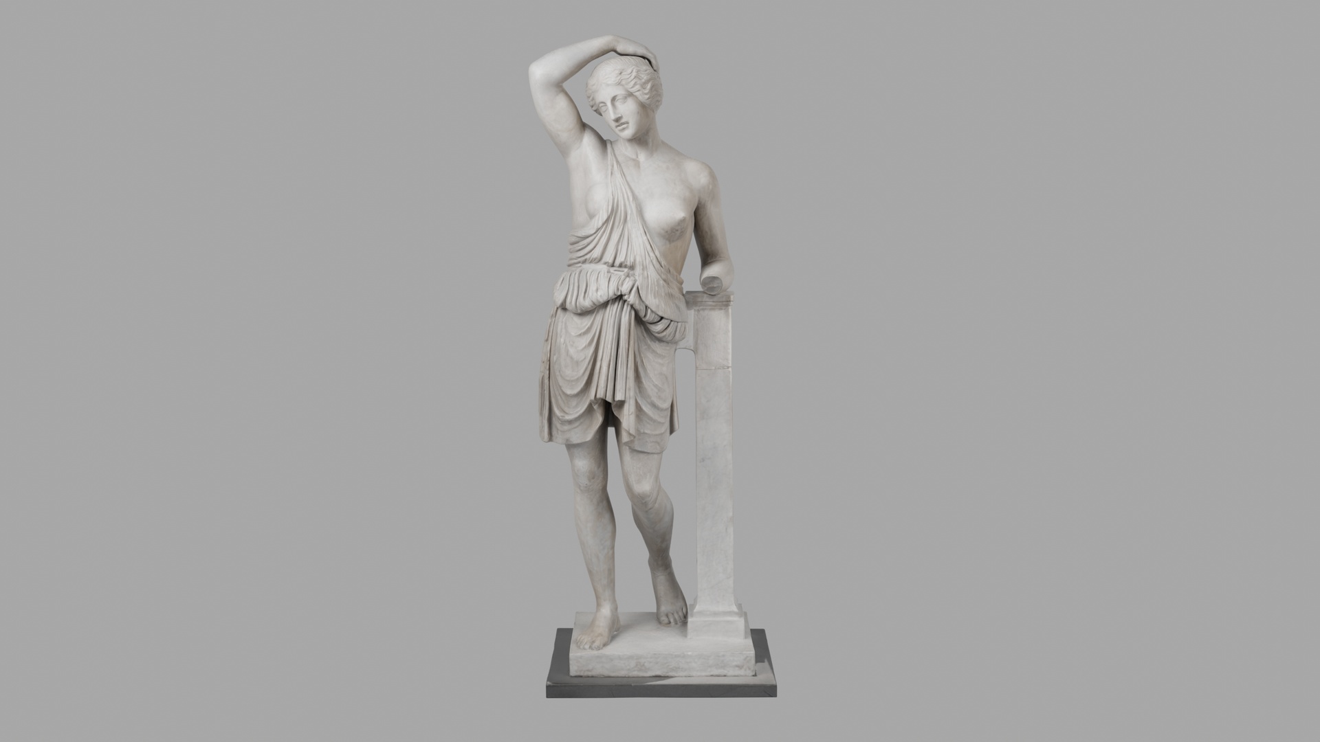Media 1 for listing Wounded Amazon – Marble Statue