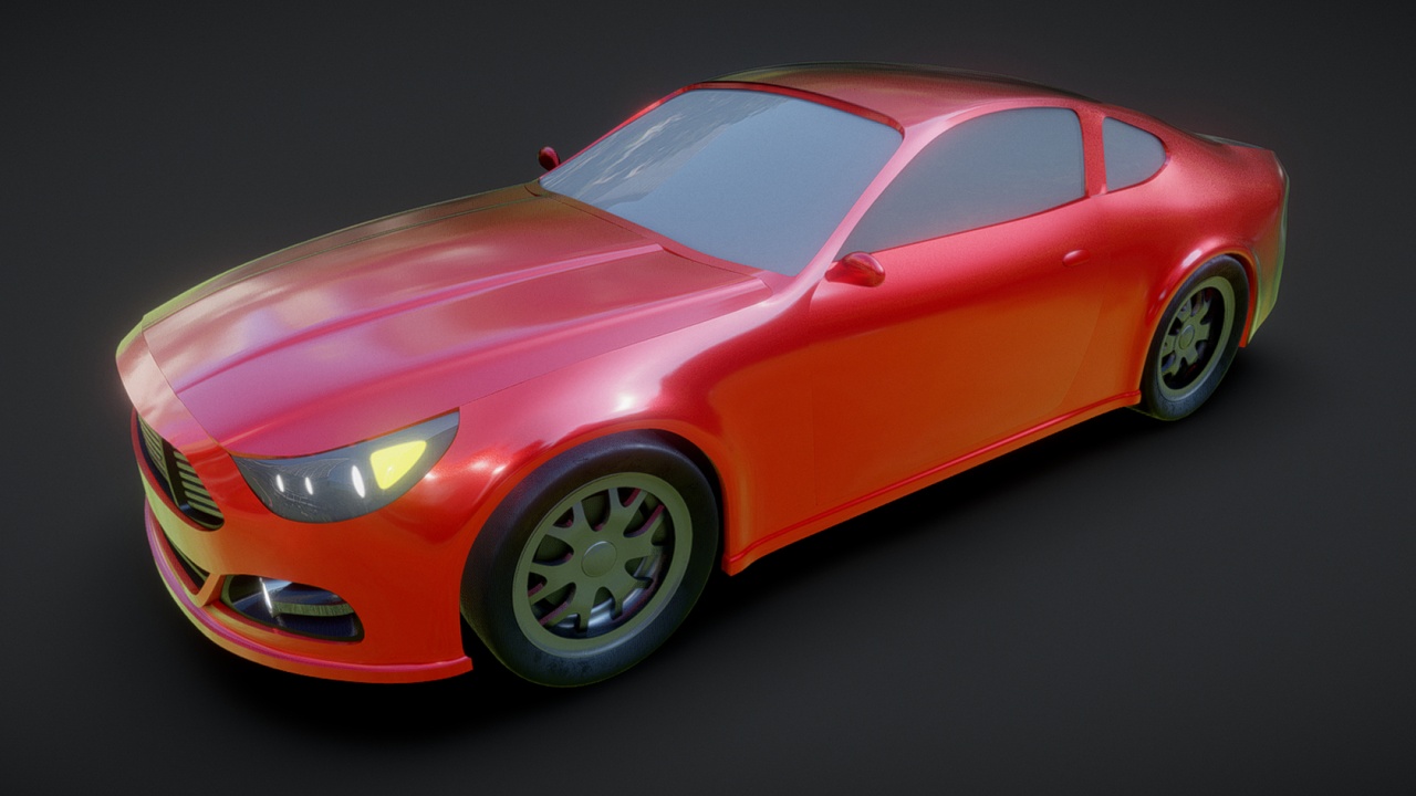 Media 1 for listing 3D Car Asset: Sport #2