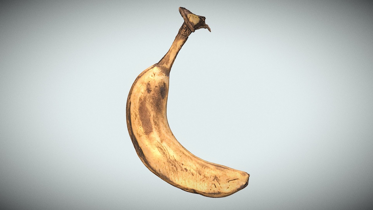 Media 1 for listing Banana - 3D Scan