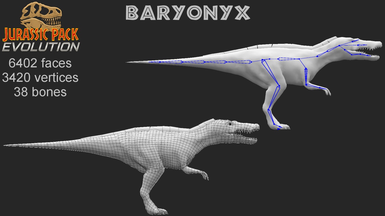 Media 1 for listing JP Evolution - Baryonyx