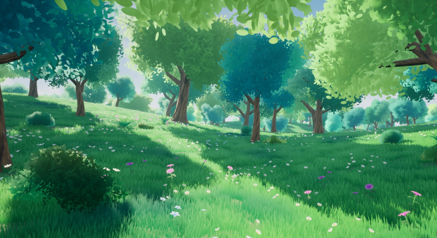 Forest Stylisation Stylized Forest Pack | Fab