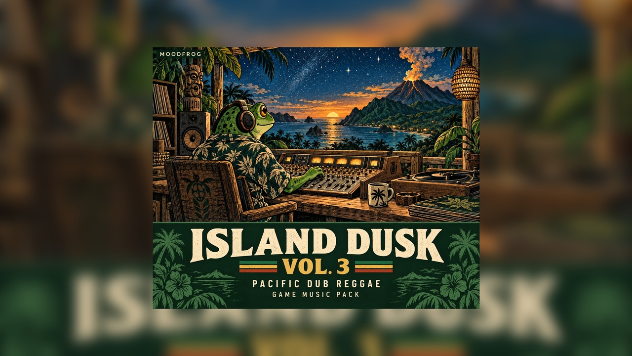 Media 1 for listing Island Dusk Vol 3 - Pacific Dub Reggae Game Music Pack