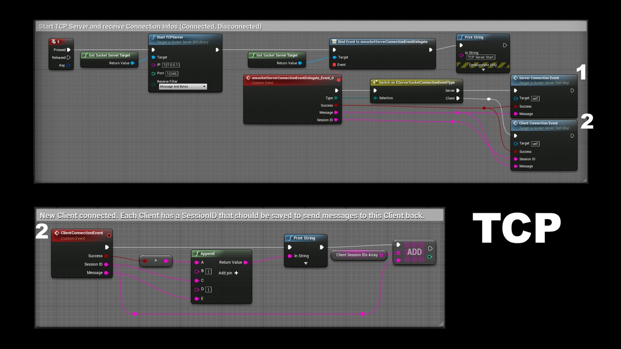 Media 1 for listing TCP UDP Socket Server Plugin