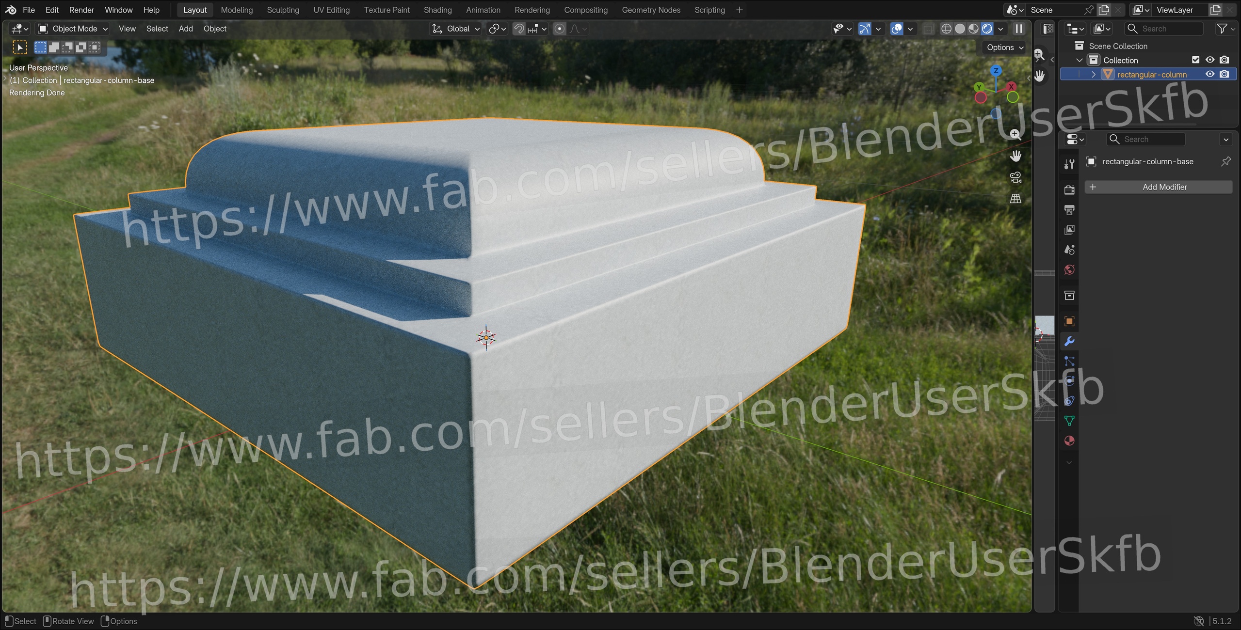 Media 1 for listing Rectangular Column Base