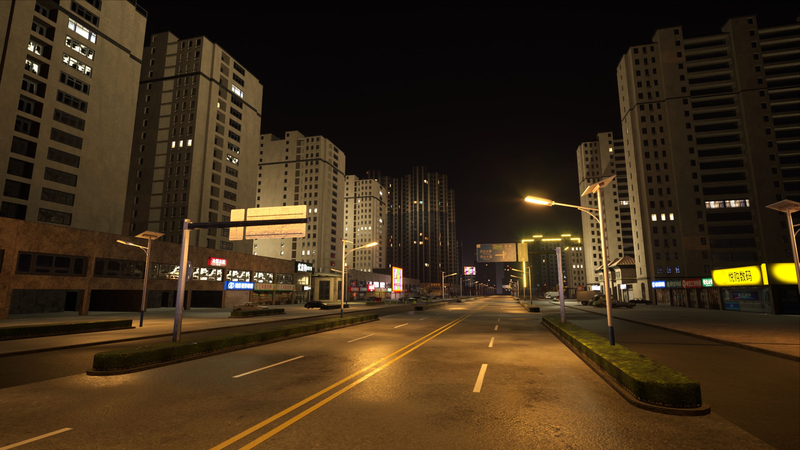 Media 1 for listing County town City Nightscape