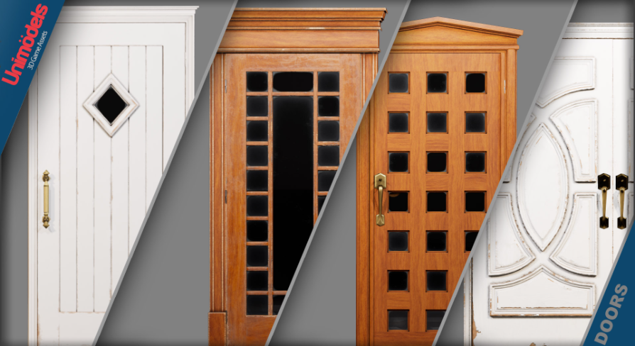 Doors Vol. 5 – Modular Interactive Door System | Fab