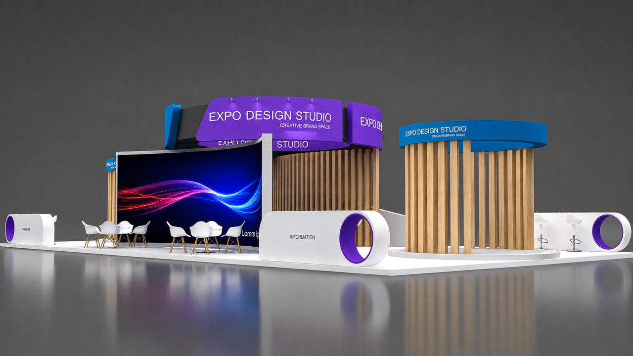 Media 1 for listing exhibition stall booth stand