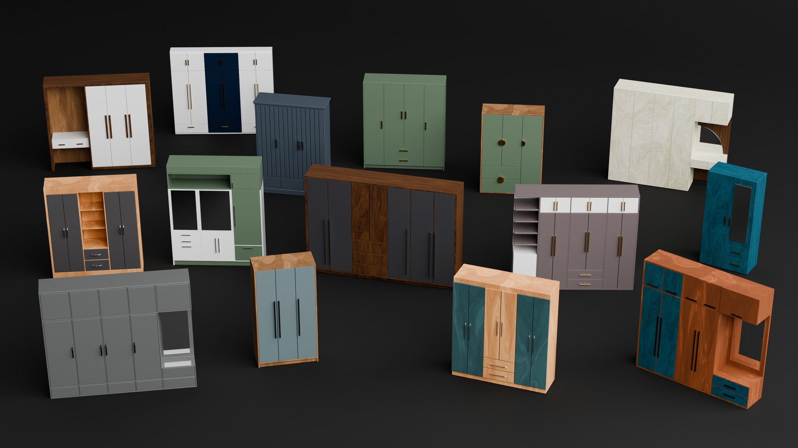 Media 1 for listing Modern Wardrobe Collection