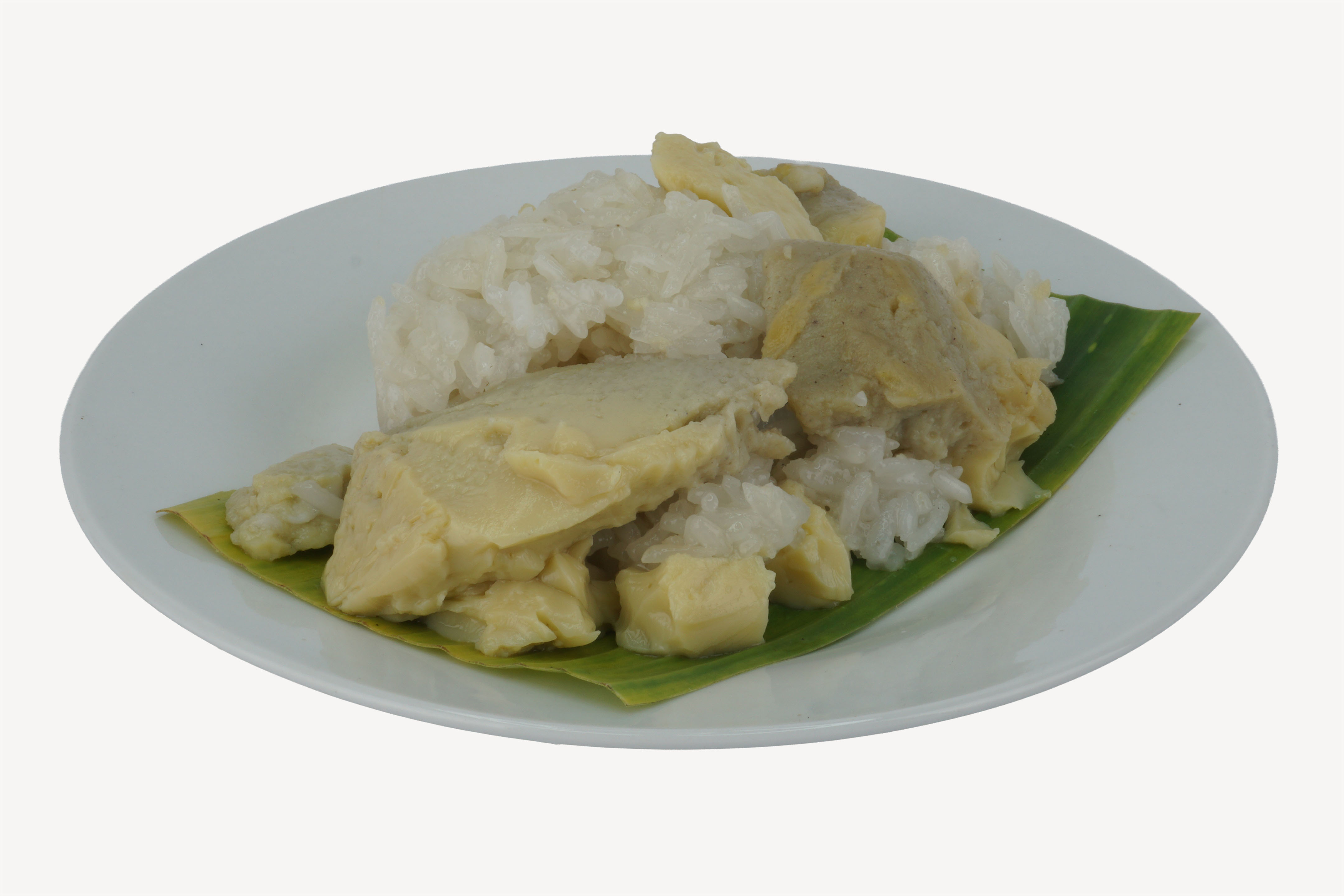 Fab Rice Khmer Sticky Rice with Custard (Bay Domnoeb Sangkhya) | Fab