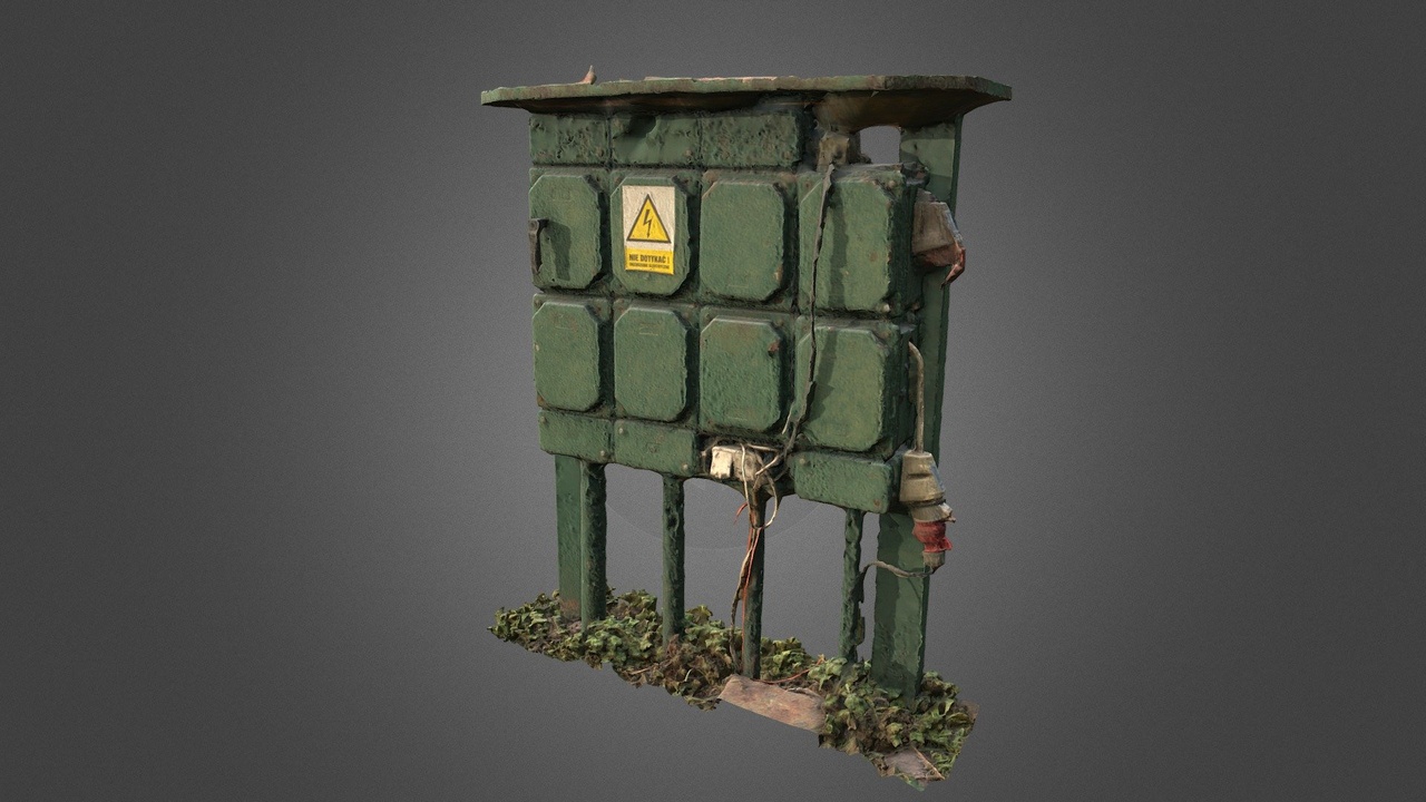 Media 1 for listing Railroad Control Box [8K textures, FREE]