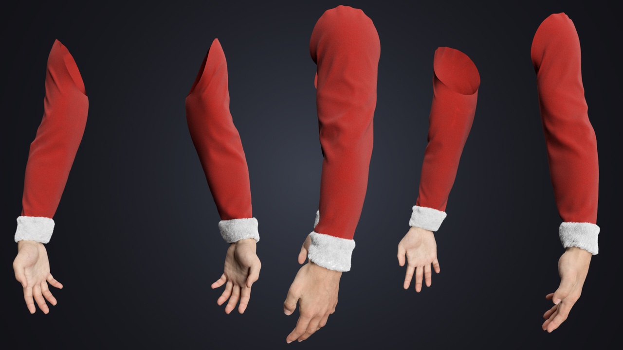 Media 1 for listing Realistic Santa Arms | Cinematic Edition