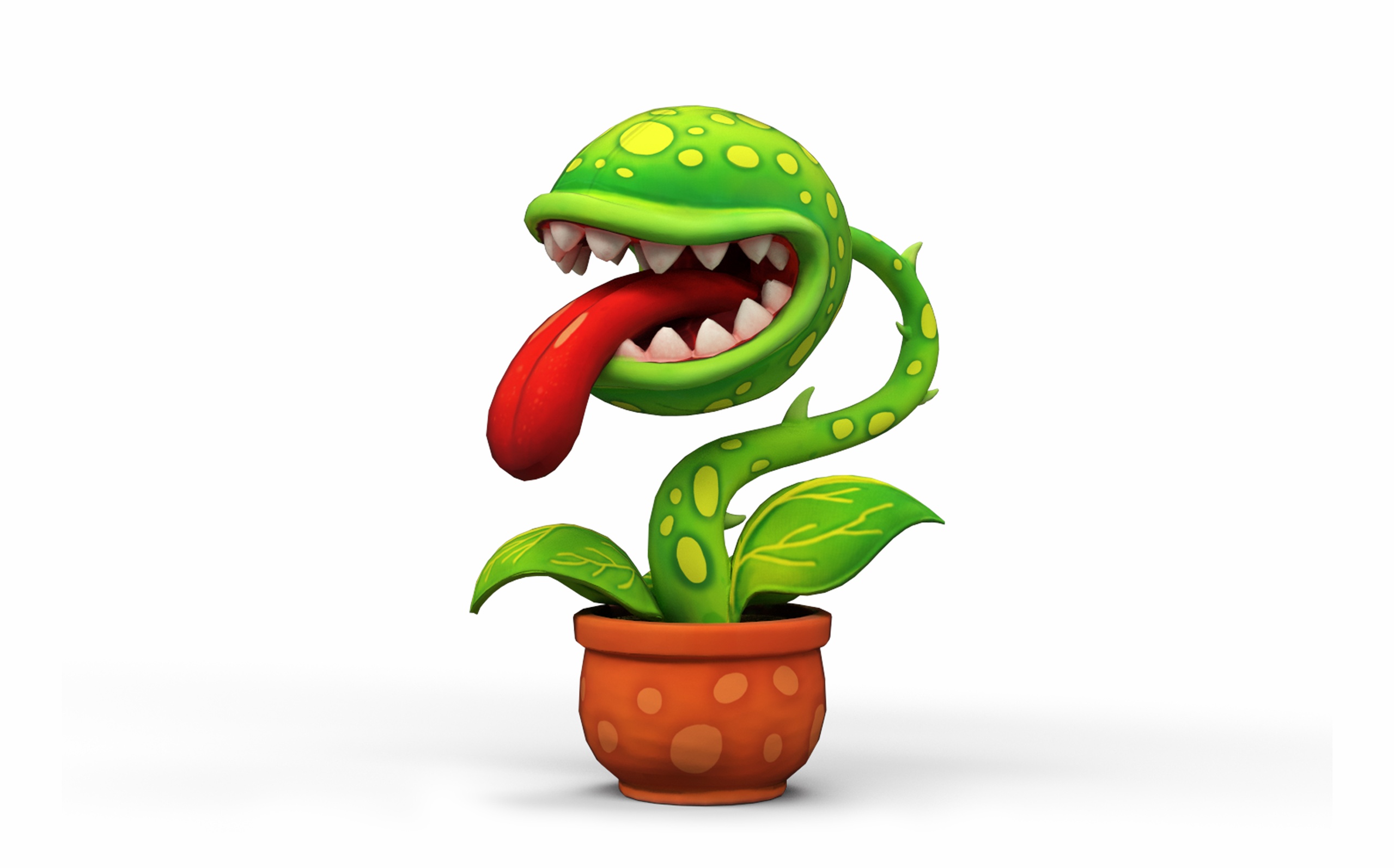 Media 1 for listing Stylized Carnivorous Plant Enemy Game-Ready PBR Low-poly 3D model