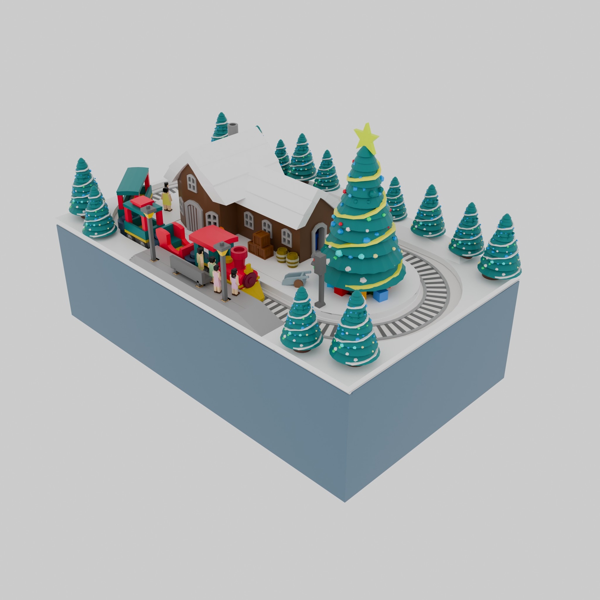 Media 1 for listing Christmas Train Pack