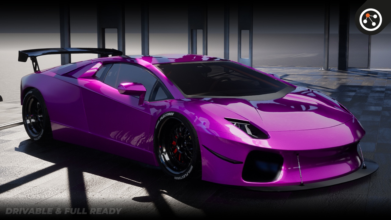 Media 1 for listing LPA700 Drivable Sport Car - UE5