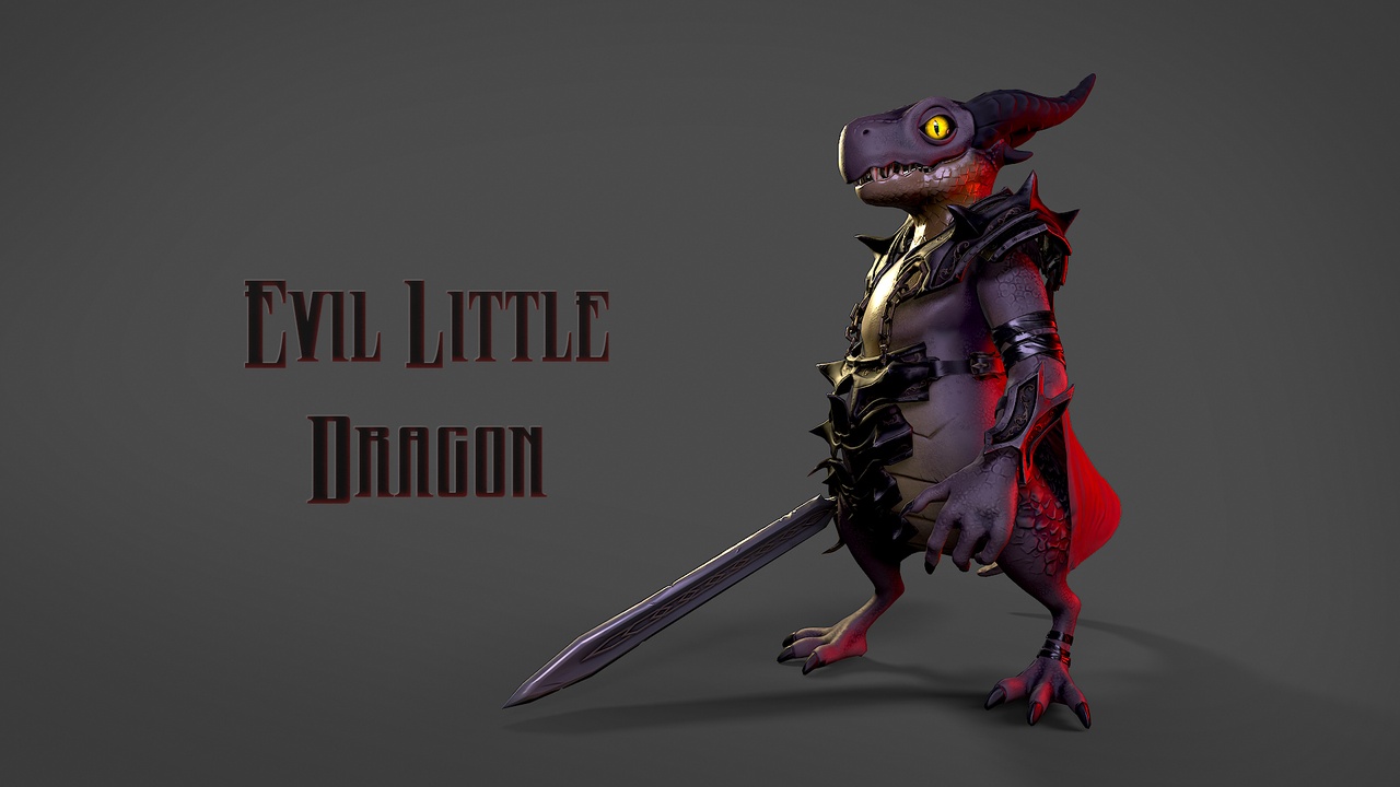 Media 1 for listing Evil Little Dragon