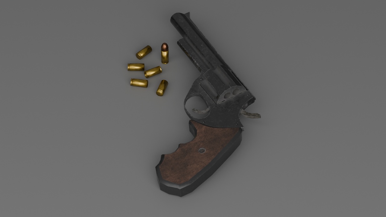 Media 1 for listing Revolver with Bullet