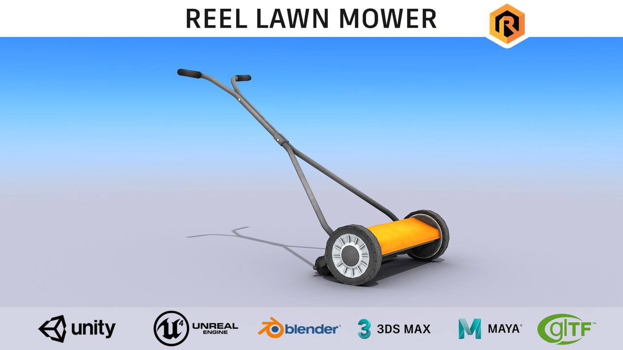 Media 1 for listing Push Reel Lawn Mower