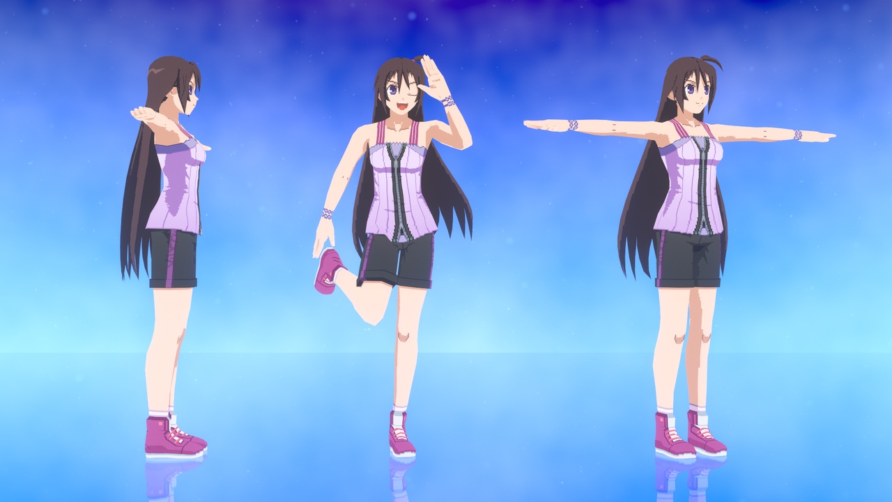 Media 1 for listing Anime lowpoly character - Nina