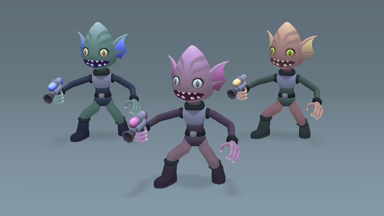 Media 1 for listing Stylized - AlienSquid