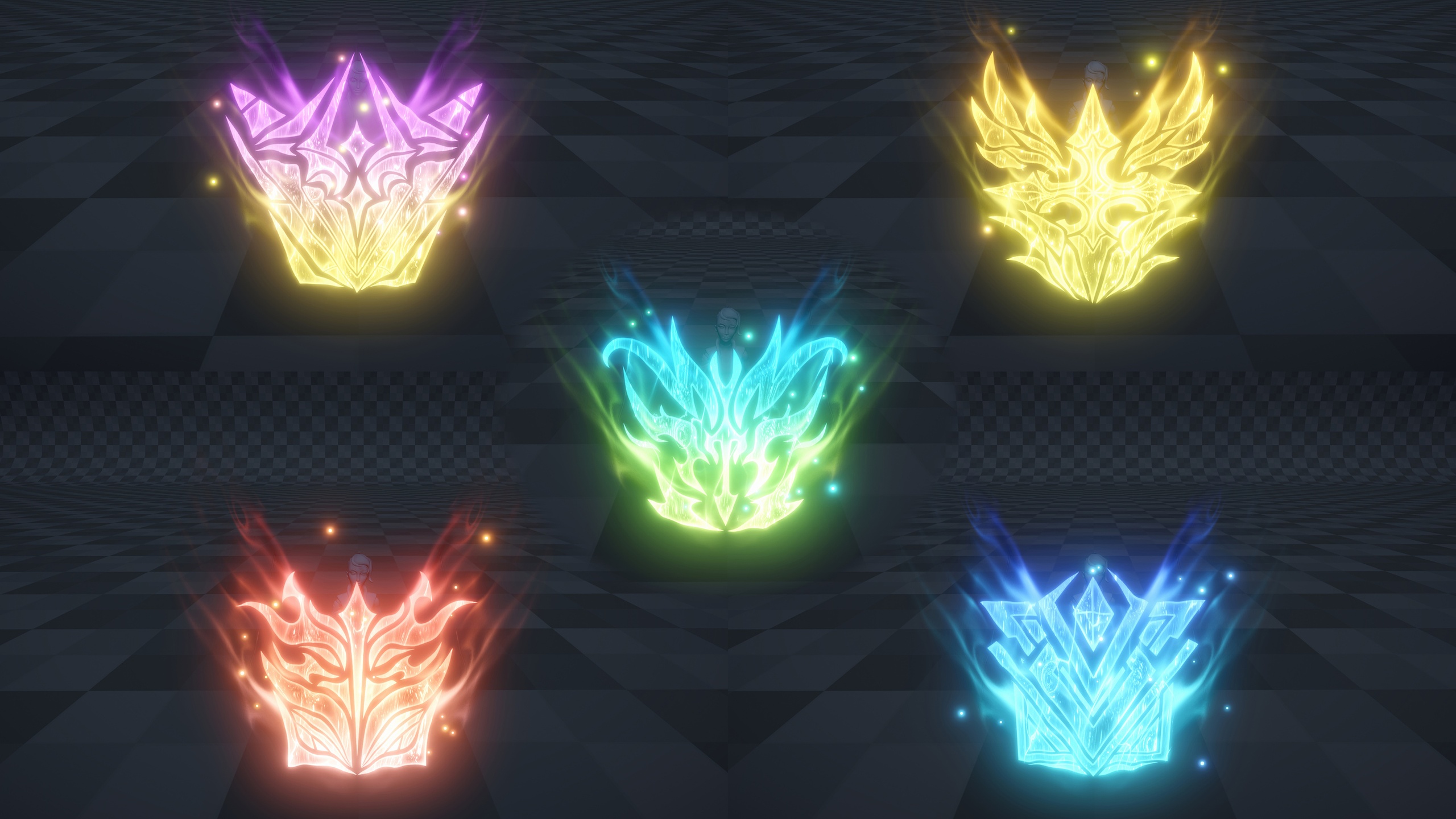 Media 1 for listing Unity VFX Character Energy Totem Shield Effect Vol2