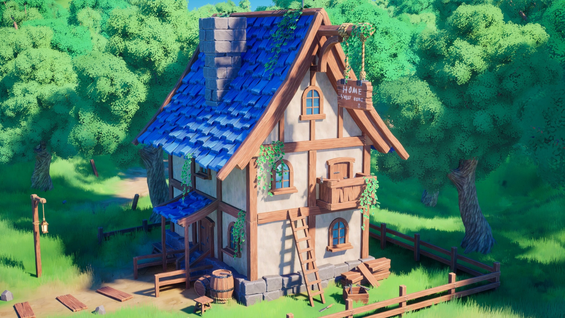 Stylized House Pack | Fab