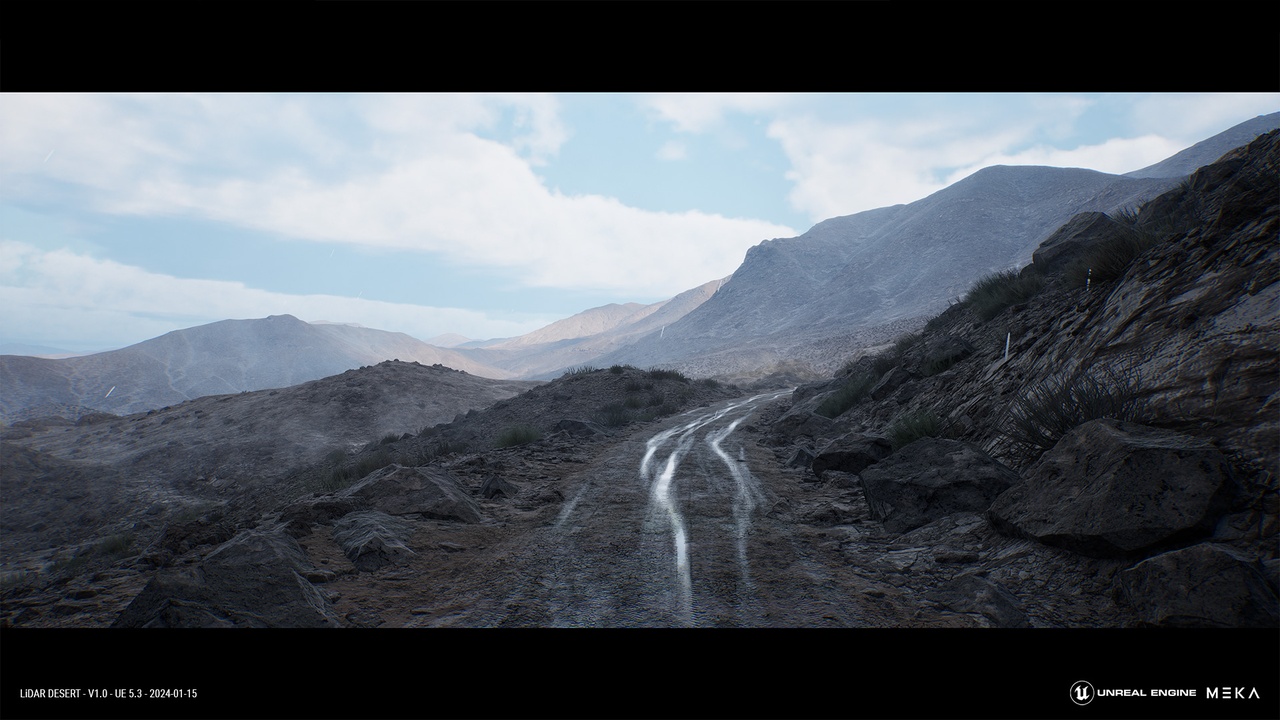 商品 LiDAR DESERT LANDSCAPE 的媒体 1