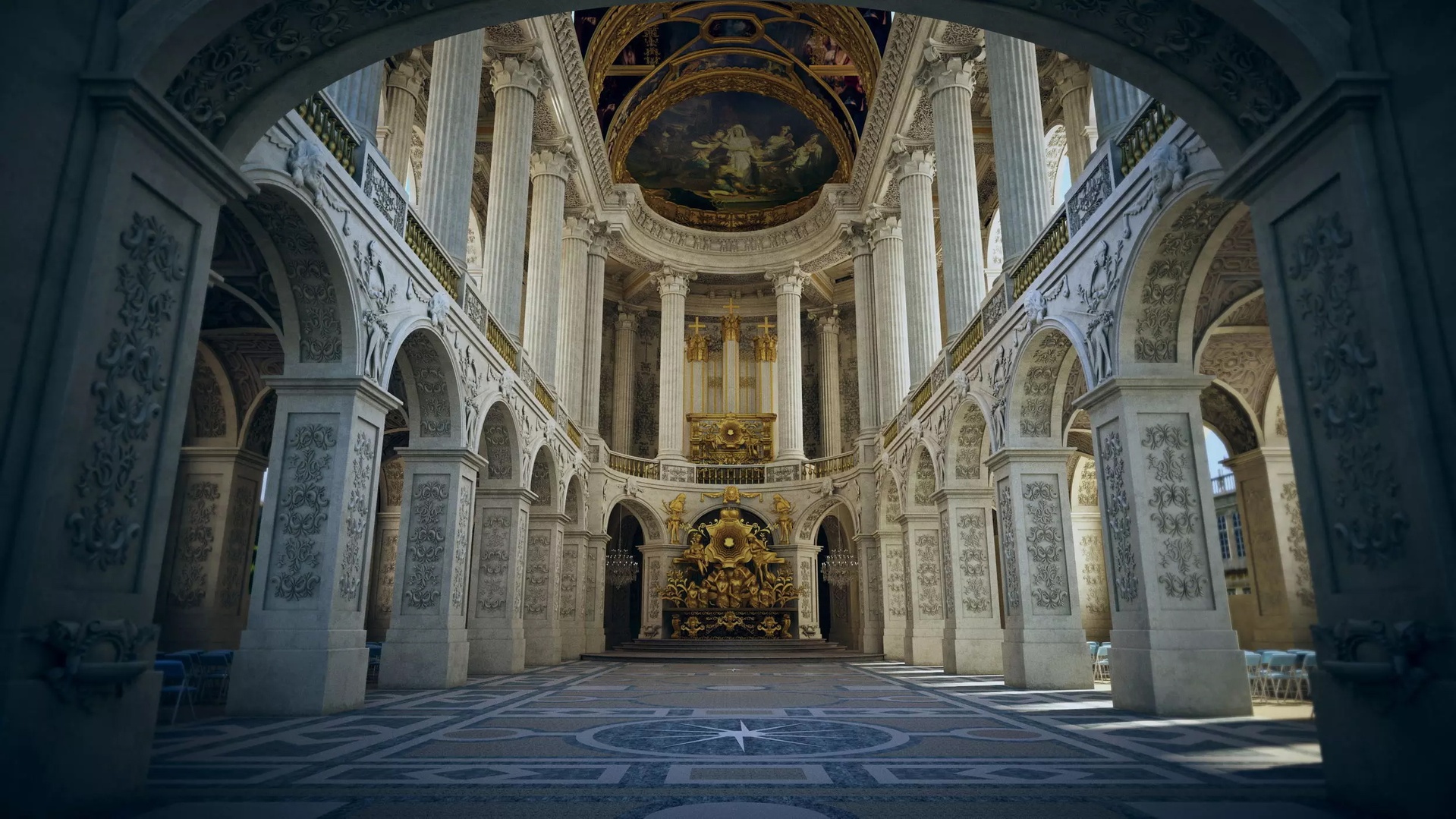 Media 1 for listing Chateau de Versailles Chapelle Royale 3D model