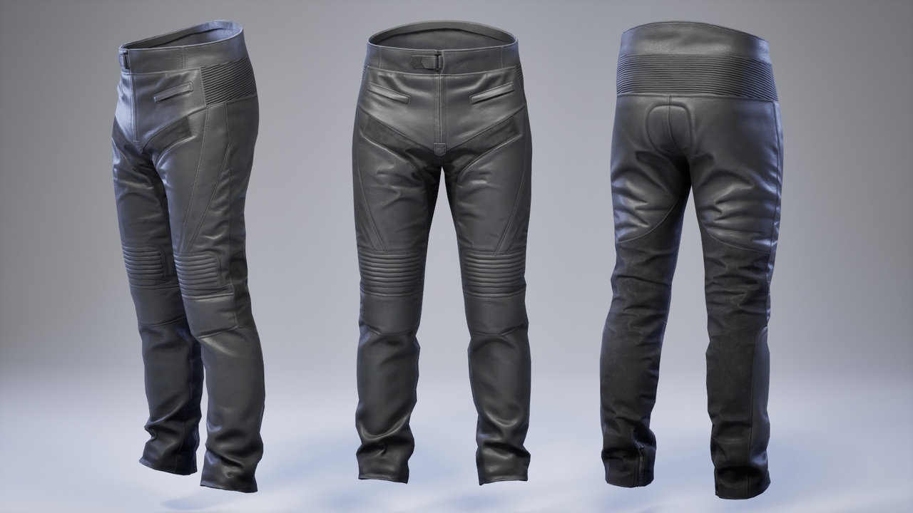 Media 1 for listing Motorcycle Pants for MetaHuman