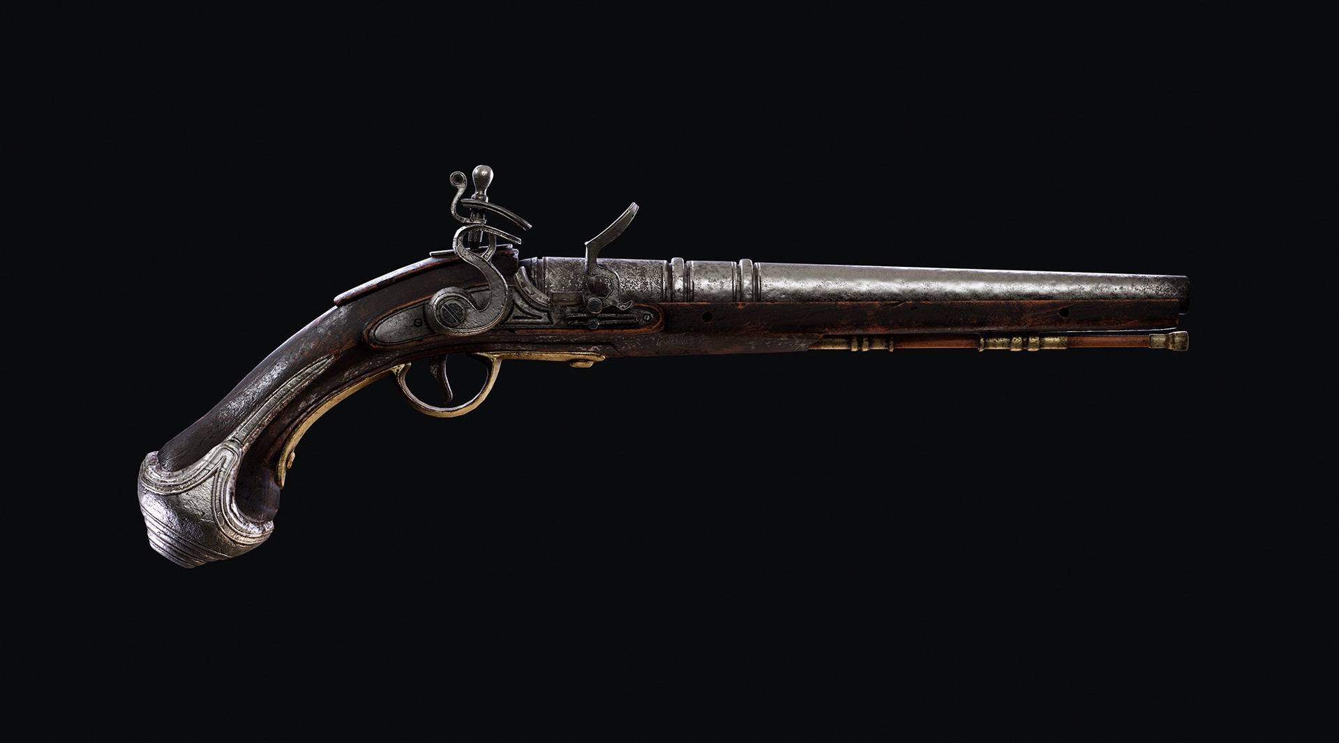 Media 1 for listing Flintlock Pistol
