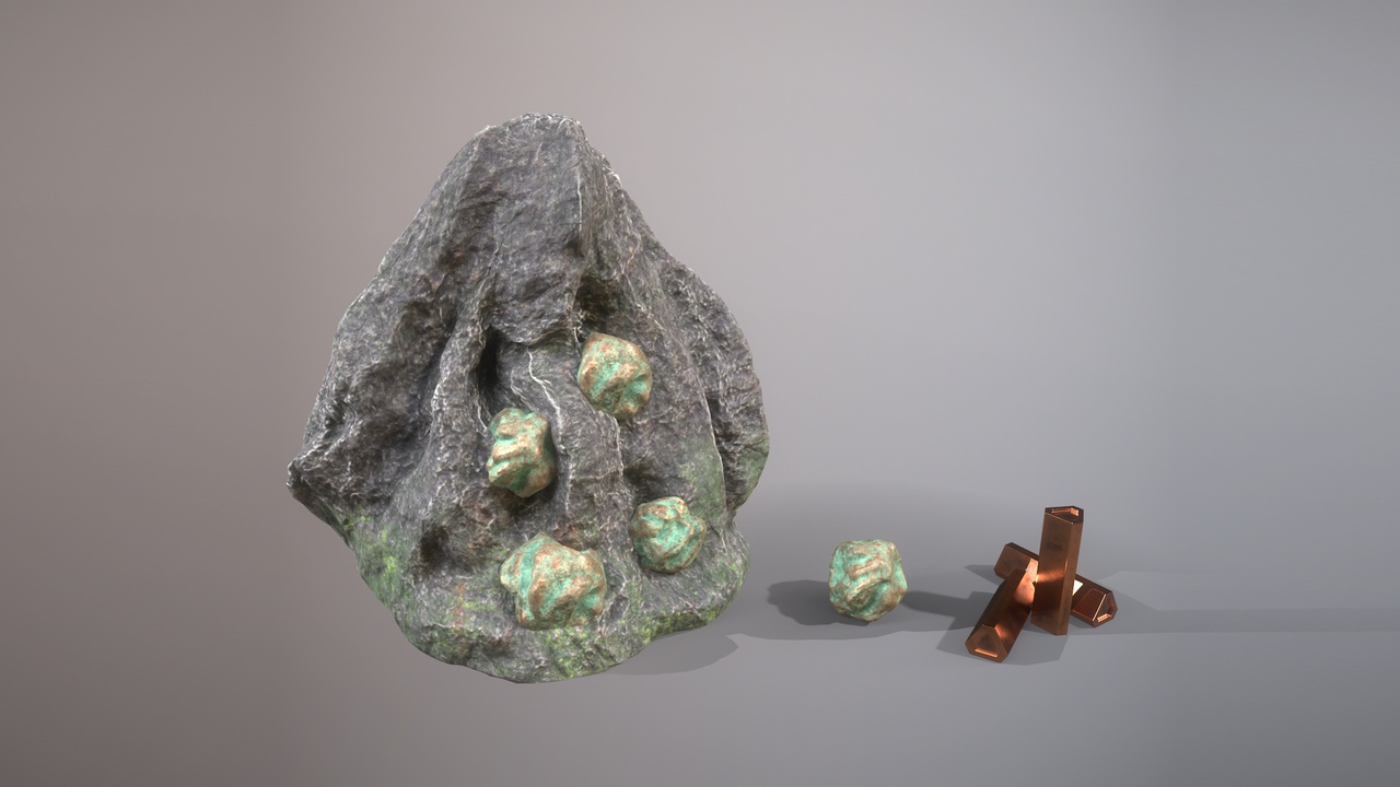 Media 1 for listing Copper ore and refined copper