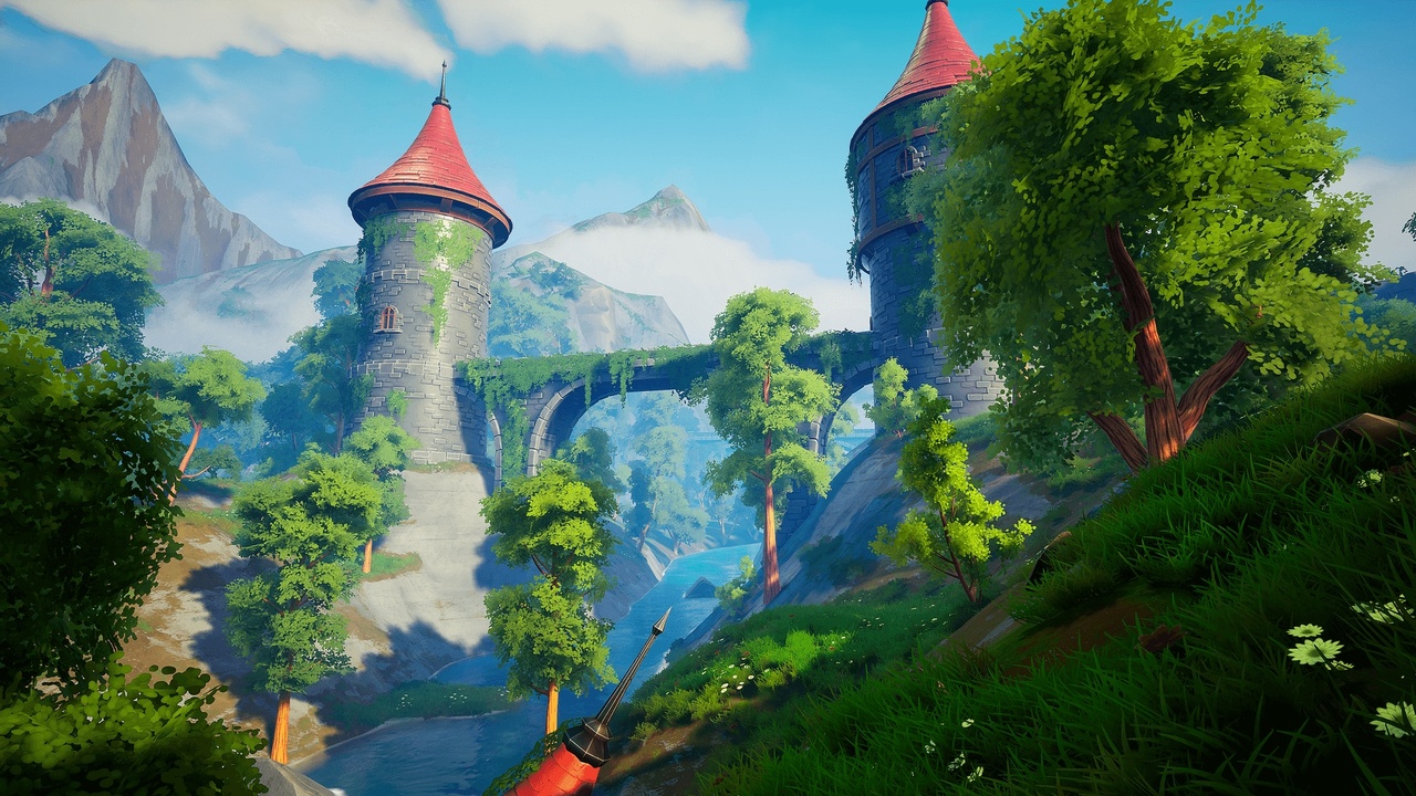 Dreamscape: Stylized Environment Tower - Stylized Nature Open World Fantasy ilanı için 1. medya