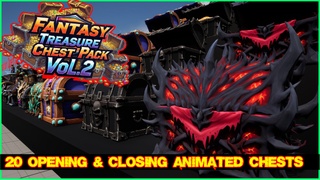 Fantasy Treasure Chest Pack Vol.2 (20 animated chests) | Fab