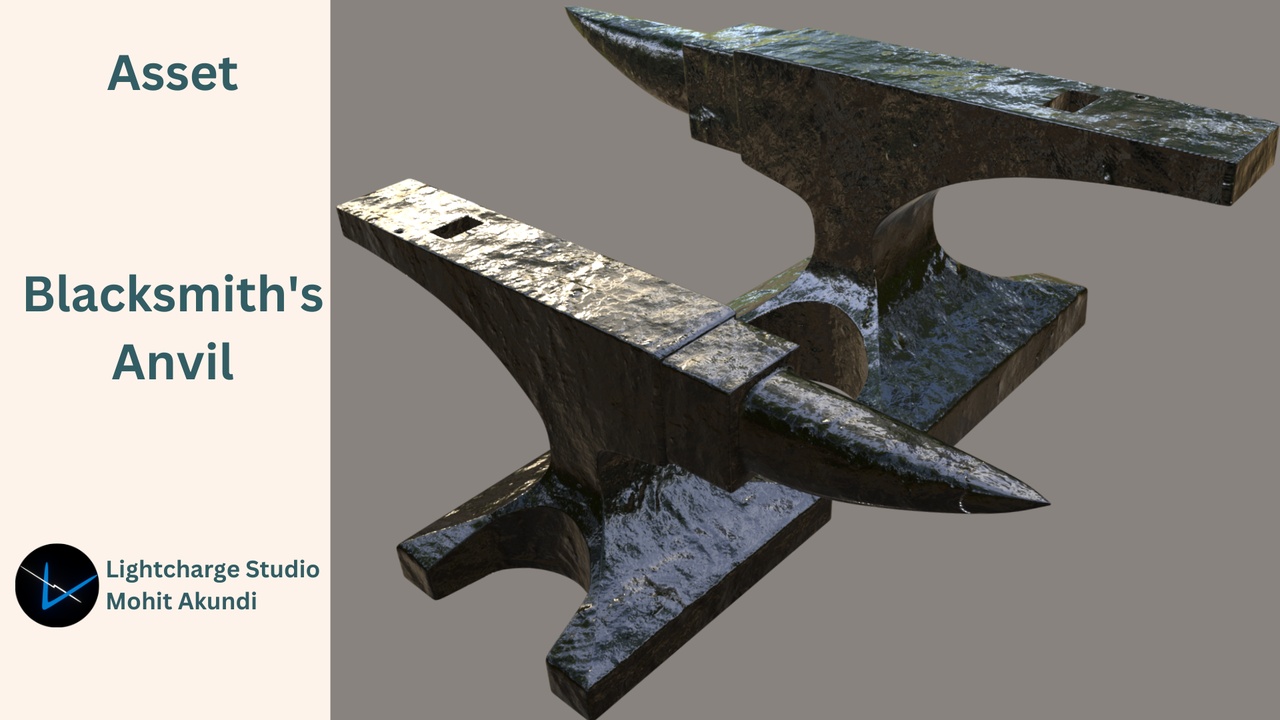 Media 1 for listing Blacksmith's Anvil | Game Asset