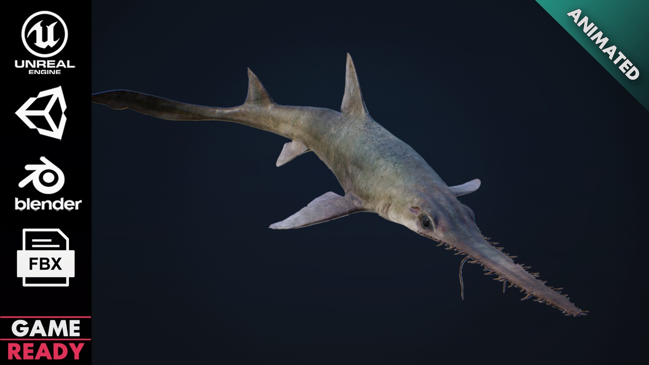 Media 1 for listing Saw Shark