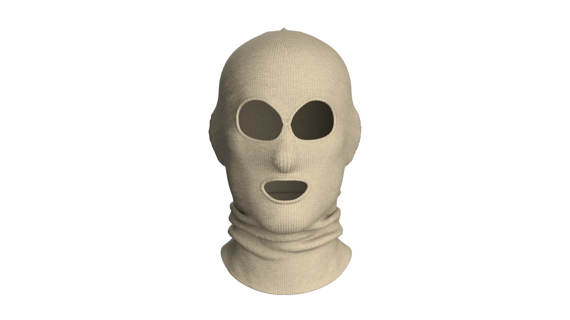 Media 1 for listing Men Rib Face Mask | High Poly
